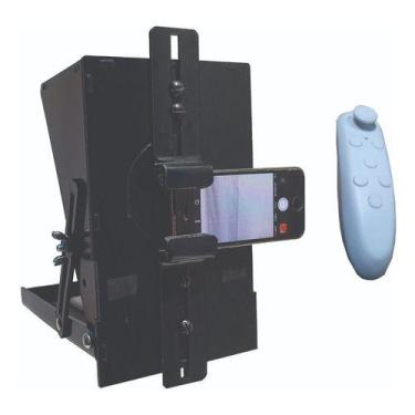 Imagem de Teleprompter C/ Controle Remoto + Adaptador Para Dsrl Mini - Texano