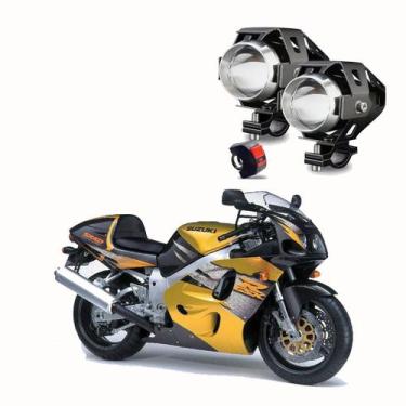 Imagem de Kit Led Farol de Milha Moto Suzuki GSX R750W SRAD 1996 1997 1998 1999 