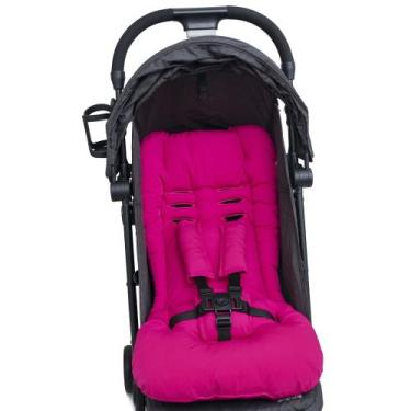 Imagem de Almofada Para Carrinho de Bebê Universal  - PINK - CLICK TUDO