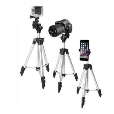 Imagem de Tripé Telescópio Universal P/ Sony Canon Nikon Filmadora - Cumaru