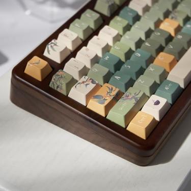 Imagem de Sumgsn Conjunto de Teclas Mecânicas 152 Teclas PBT Dye-Sub Perfil Cherry para Teclado Mecânico Cherry Mx 61/64/87/104/108