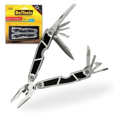 Imagem de Alicate Tático Multiuso Aço Inox 22 Funções Beltools