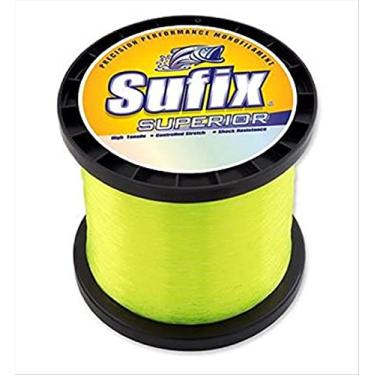 Imagem de Sufix Linha de pesca superior de 450 g (amarelo, 6,8 kg)