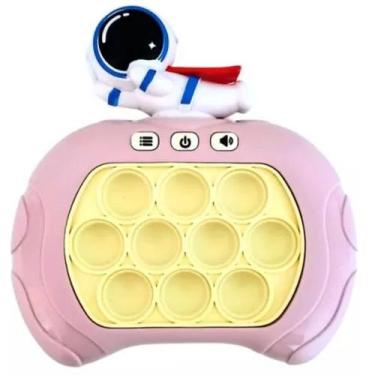 Imagem de Pop IT Gamer Eletronico ANTI STRESS Brinquedo C/ Som Console Astronaut