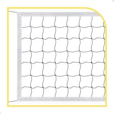 Imagem de Rede De Volei 9,5Mts 4 Lonas Fio 1Mm Seda Sports Mania