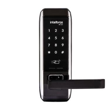 Imagem de Fechadura Digital de Embutir FR 320 Preta Intelbras