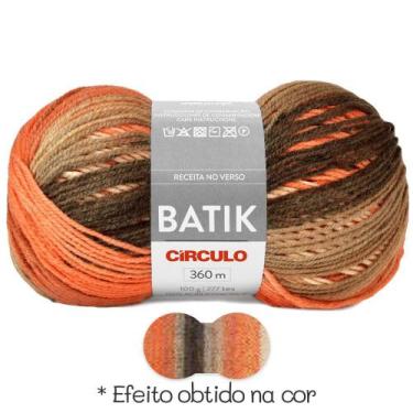 Imagem de Lã Batik Círculo 100g 360 metros - Circulo, 9508 Batom