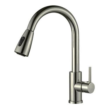 Imagem de Torneira Gourmet Clean Cozinha Bancada Monocomando Escovada - DECORPLA