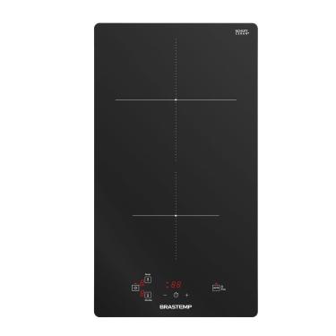 Imagem de Cooktop 2 Bocas De Indução Brastemp Com Funções Especiais - Bdj31ae 220v