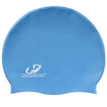 Imagem de Touca de Nataçao Colorida Silicone Lisa Hammerhead, Vermelho