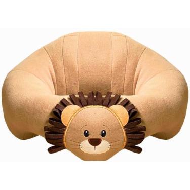Imagem de Assento Puff Rei Leão Savana Para Bebe Poltrona De Pelúcia Infantil Co