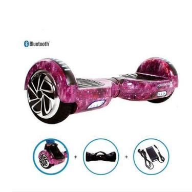 Imagem de Hoverboard 6,5" Aurora Lilas HoverboardX Bluetooth Smart Balance