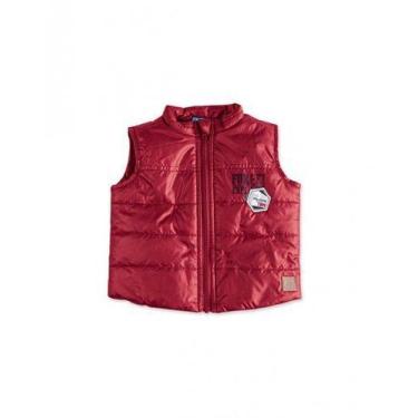Imagem de Colete Infantil Masculino Hering Kids KVBXRFFSI , 16, Vermelho
