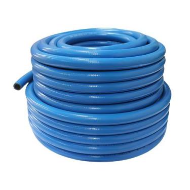 Imagem de Mangueira Flexível de Alta Pressão 1/2 X 50m 1000 Psi Azul E Preta Fuz