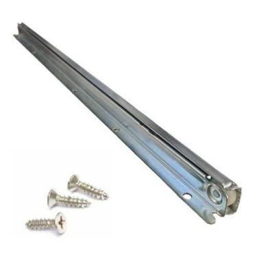 Imagem de Corrediça Trilho De Apoio Para Gavetas 45cm 01 Par (4 Peças) - Corredi