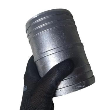 Imagem de União Emenda Reta Em Alumínio Para Mangueira 4 Polegadas Londribor