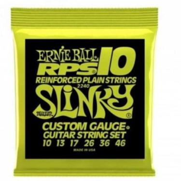 Imagem de Encordoamento para Guitarra 010.046 RPS Ernie BALL