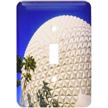 Imagem de 3dRose LLC lsp_89025_1 Florida Orlando. Epcot Center At Walt Disney World US10 Bba0073 Bill Bachmann Interruptor de interruptor único