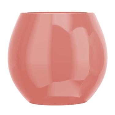 Imagem de Vaso Fibra De Vidro Decoração 40cm Estilo Vietnamita Plantas (Rose Gold)