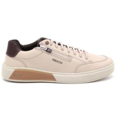 Imagem de Sapatênis Ferracini Denver BA Couro Zíper Elástico Masculino 7300-647-Masculino