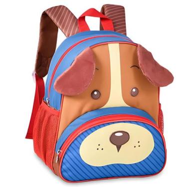 Imagem de Mochila Infantil De Costa Pets Bichinhos Escolar Passeio - Clio Pets, 