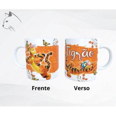 Imagem de Caneca de Cerâmica -  Tigrão desenho Ursinho Pooh - LIVE