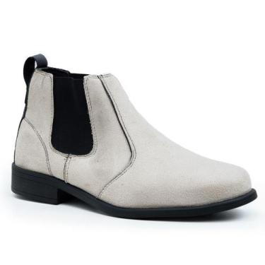 Imagem de Botina Bota Masculina Chelsea Estilo Country Bico Fino Fazenda Resiste