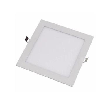 Imagem de kit 3 Lâmpadas LED Plafon de embutir Quadrada 18W 22x22 LWG