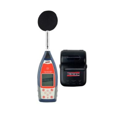 Imagem de Kit Sonômetro Digital Pressão Sonora Microfone Gps Filtro Banda 1/1 Cl