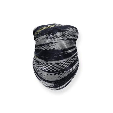 Imagem de Bandana Para Ciclismo Tubular Preto E Cinza Pedal Moto Pesca