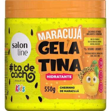 Imagem de Gelatina Salon Line Todecacho Kids Hidratante Maracujá 550g