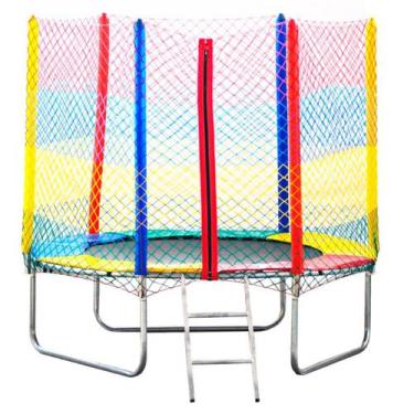 Imagem de Cama Elástica  Pula Pula  1,83 -  Suporta 125 Kg  Alta  resistência  -