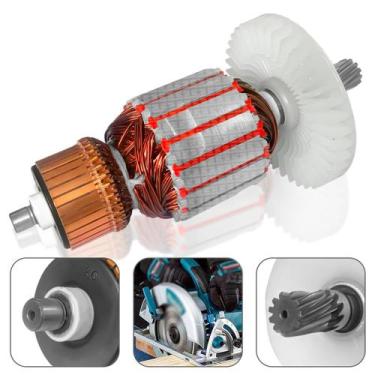 Imagem de Induzido Rotor Para Serra Circular Makita 5007N 110V - Genérica