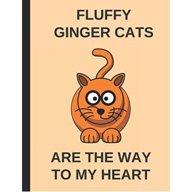 Imagem de Fluffy Ginger Cats Are The Way To My Heart: 2019-2023 Weekly Agenda Planner