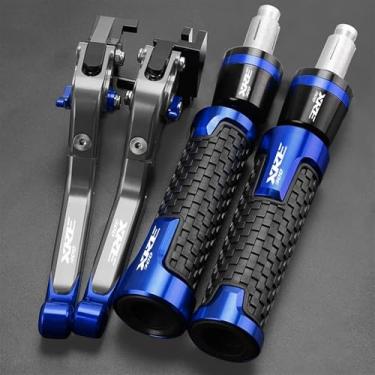 Imagem de TWENOW Guiador de freio de embreagem de motocicleta para XRE 300 XRE300 2022 2023 acessórios de motocicleta extensíveis ajustáveis xre300 alavancas de embreagem de freio extremidades de guidão (XRE300