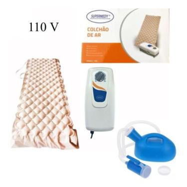 Imagem de Colchão Elétrico 110v Casca De Ovo Automático Anti Escaras + Coletor D