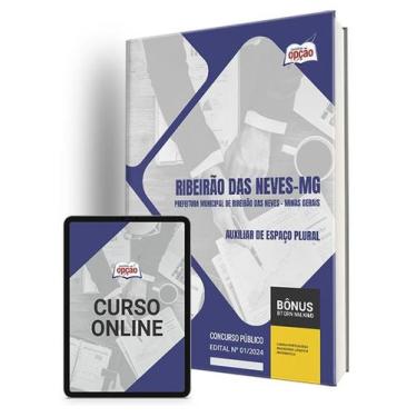 Imagem de Apostila Prefeitura de Ribeirão das Neves - MG 2024 - Auxiliar de Espa
