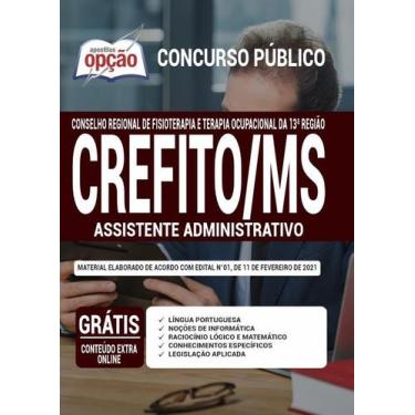 Imagem de Apostila CREFITO-MS - Assistente Administrativo - Apostilas Opção
