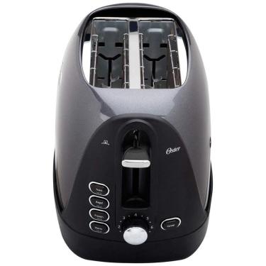 Imagem de Torradeira Elétrica 2 Fatias com 7 Níveis de Tostagem, Metálico, 110v, OSTER TSSTTRJBG1, Preto