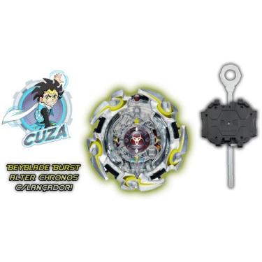 Imagem de Beyblade Burst Alter Chronos + Lançador Beyblade Burst Promo - Tornado