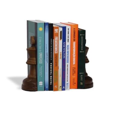 Imagem de Organizador, Suporte, Aparador, Porta Livros, Bibliocanto Rei Xadrez - GEGUTON