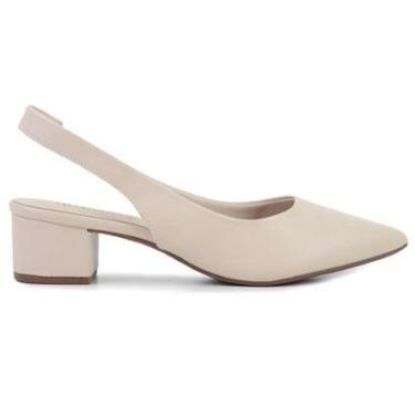 Imagem de Sapato Feminino Bebecê Aveia Bege - T3629-Feminino