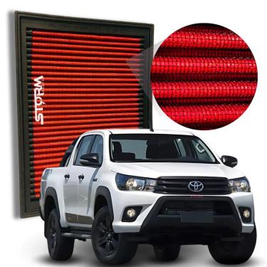 Imagem de Filtro Ar Esportivo Toyota Hilux Motor 2.8 16V 2016 A 2019