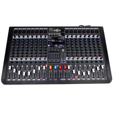 Imagem de Mesa De Som Staner 16 Canais Stereo Analógica Mx1606 Fx 4aux