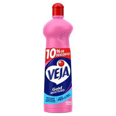 Imagem de Limpador multiuso floral veja gold squeeze 500ML grátis 10% de desconto
