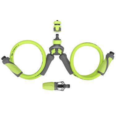 Imagem de Flexzilla HFZGSK01 Kit de descarga de popa duplo marinho, 6 peças, ZillaGreen