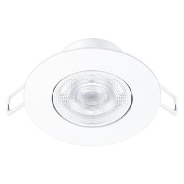 Imagem de Luminária Led Philips Embutir Spotkit redonda 6,2W luz amarela bivolt (100-240V)