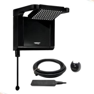Imagem de Chuveiro Ducha Lorenzetti Acqua Star Ultra Preto 220V 7800W  Capitão C