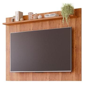 Imagem de Painel para Tv de Até 55 polegadas Volpi 100% MDF Permóbili Cinamomo -