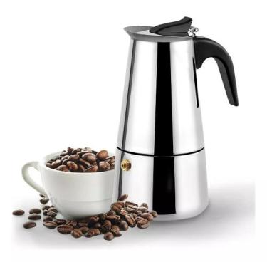 Imagem de Cafeteira Italiana Espresso 600ml Aço Inoxidável 12 Xicaras - ALBEMA